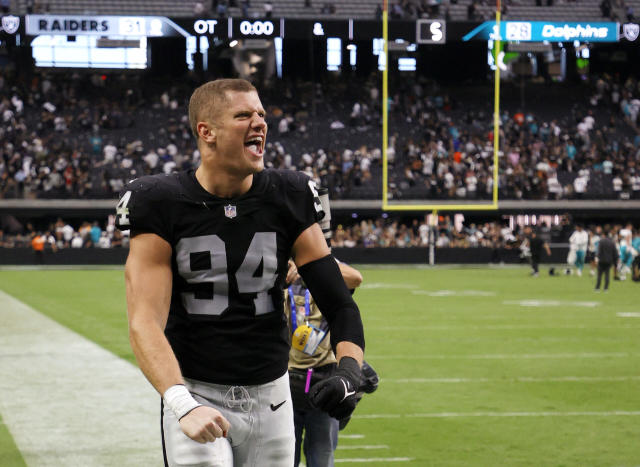 Carl Nassib's season over as Raiders fall to the Bengals in