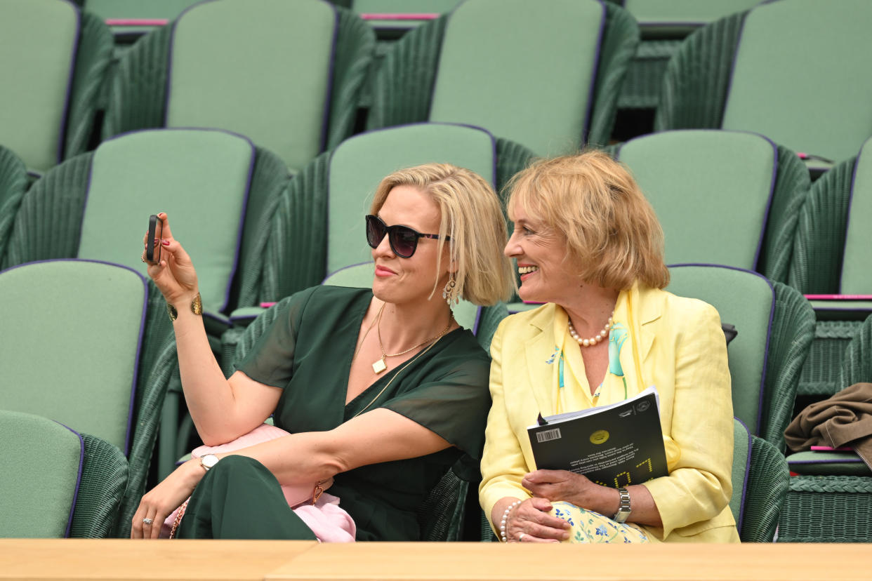 Esther Rantzen pictured with her daughter Rebecca