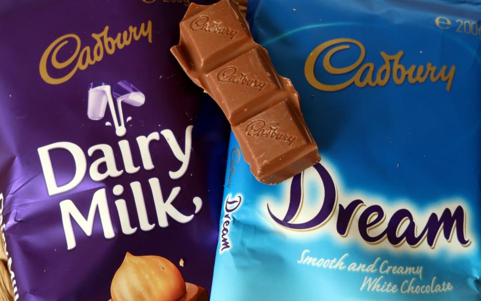 Production was reportedly halted at Cadbury's Hobart factory following the attack - Credit: BARBARA WALTON/EPA