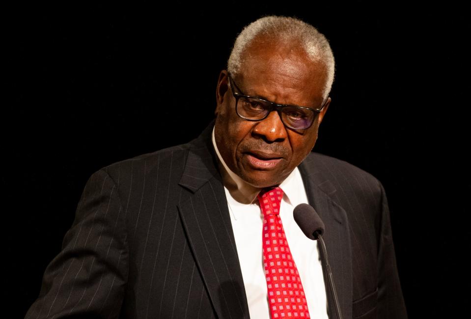 In his opinion concurring with the overturning of Roe v. Wade, Justice Clarence Thomas wrote, "In future cases, we should reconsider all of this court’s substantive due process precedents, including Griswold, Lawrence, and Obergefell," referring to landmark opinions that blocked states from banning contraception, sex by same-sex couples and gay marriage.