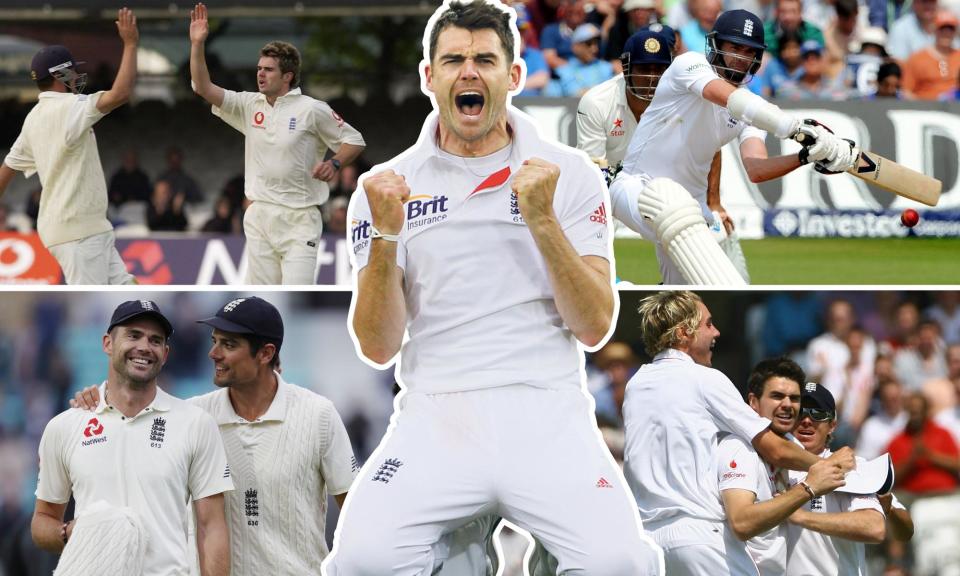 <span>The many highs of Jimmy Anderson.</span><span>Composite: Tom Jenkins, Getty Images</span>