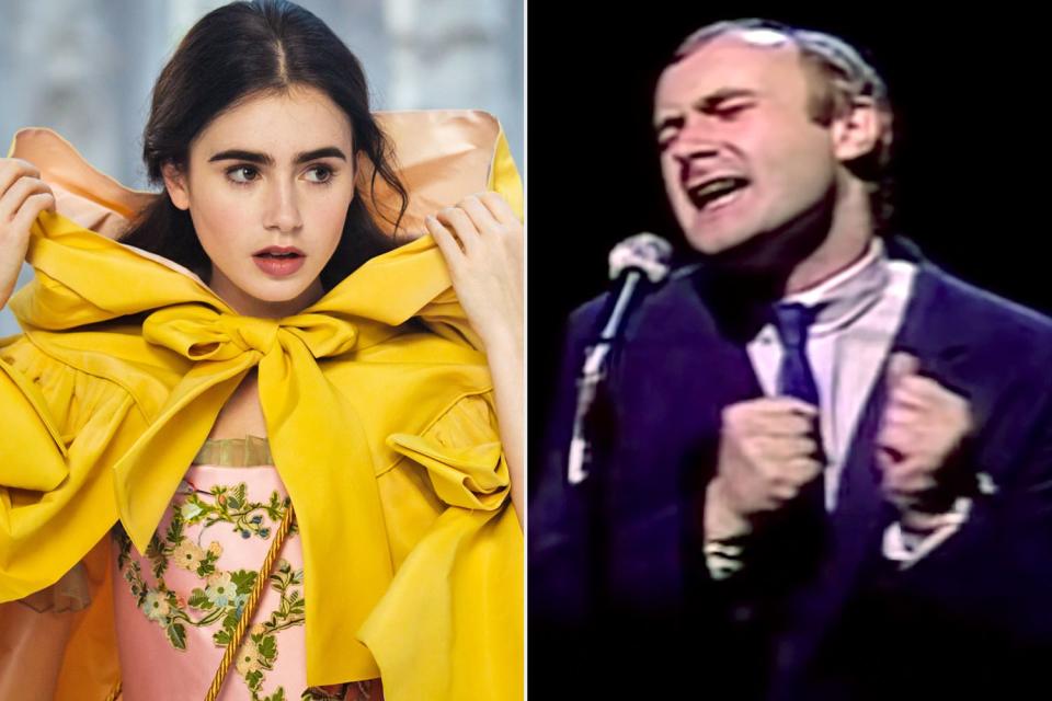 Lily Collins: Phil Collins