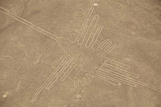 Did an extraterrestrial force imprint the Nazca lines in Peru?