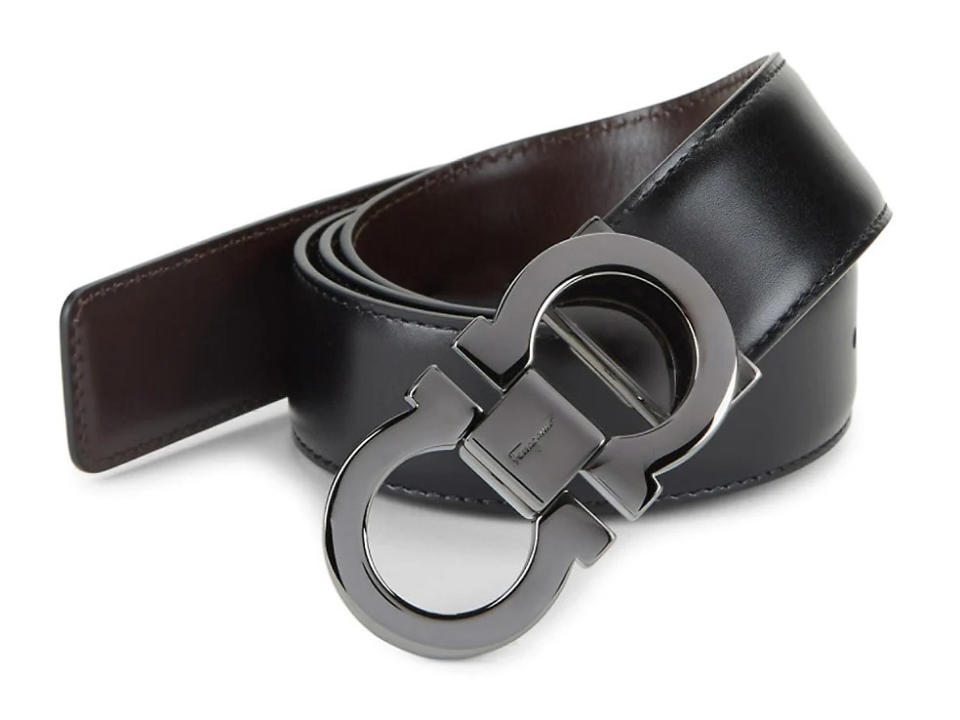 Salvatore Ferragamo Double Gancio Reversible Belt