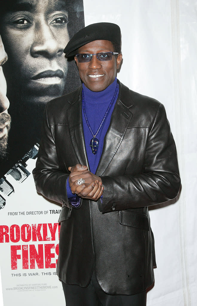 Brooklyn's Finest NY premiere 2010 Wesley Snipes