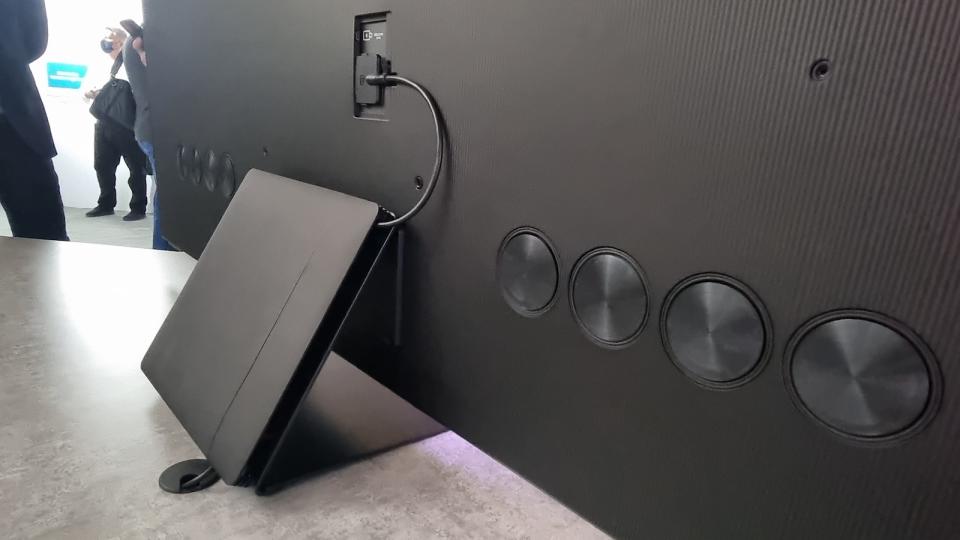 Samsung S95C speakers