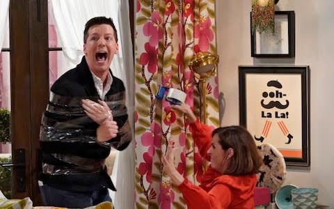 Sean Hayes and Molly Shannon - Credit: NBC Universal