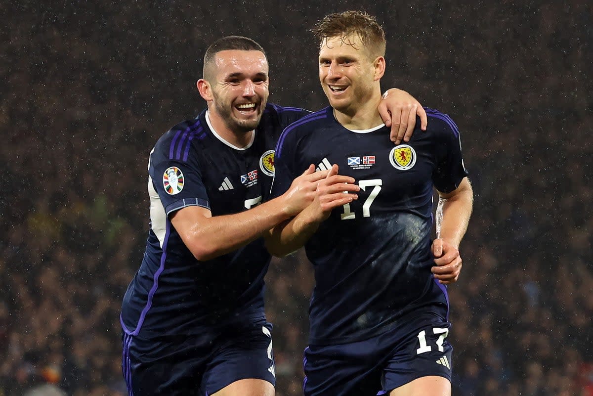 Scotland booked their place in Germany by finishing second in Group A (Getty)