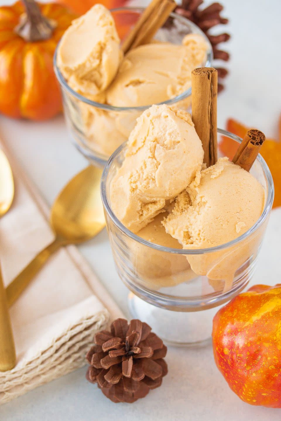 Vegan Pumpkin Ice Cream