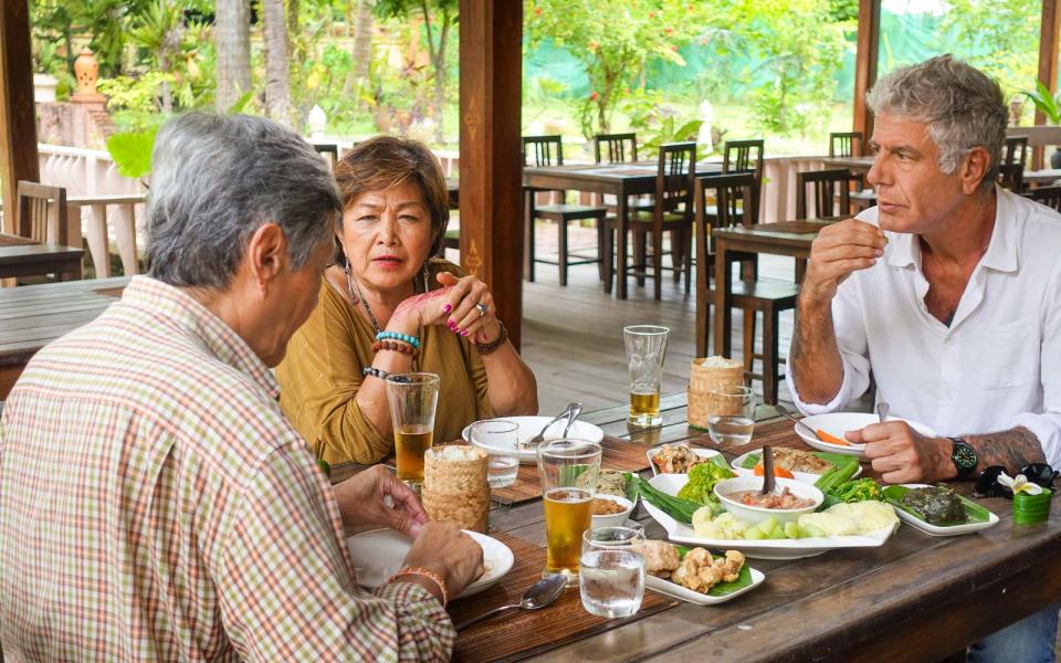 Anthony Bourdain in Laos