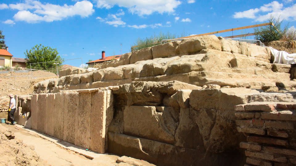 The excavation site in Sarsini has yielded ruins on top of ruins, literally. - MiBac