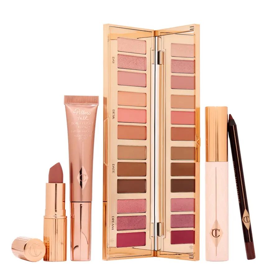 Charlotte Tilbury Pillow Talk Beauty Set. Image via Nordstrom.