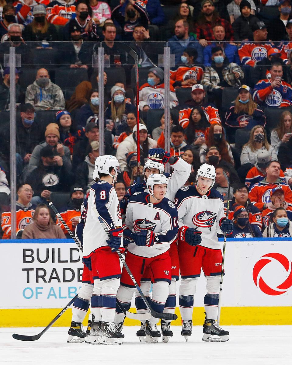 The Columbus Blue Jackets were shut down until after the Christmas break.