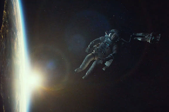 Sandra Bullock Is On Top of The World with Her New Film Gravity