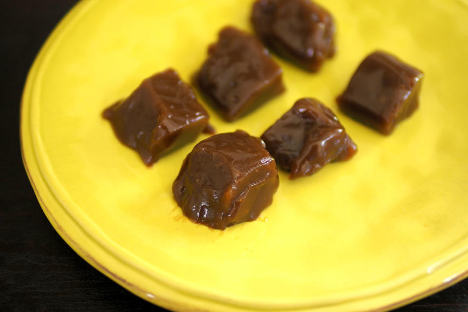 It may not look pretty but this Dodol Gula Enau with its glossy sheen and soft, pull apart texture is heavenly.