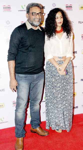 Spotted at the Filmfare nomination bash