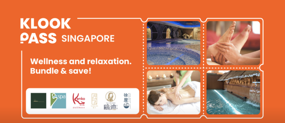 [Klook Exclusive] Singapore Wellness Pass. PHOTO: Klook