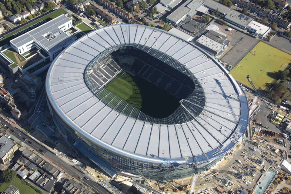 Tottenham’s new stadium is yet to open