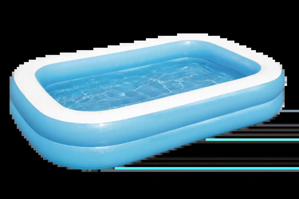Bestway Rectangular Inflatable Family Wading Pool. Image via Canadian Tire.