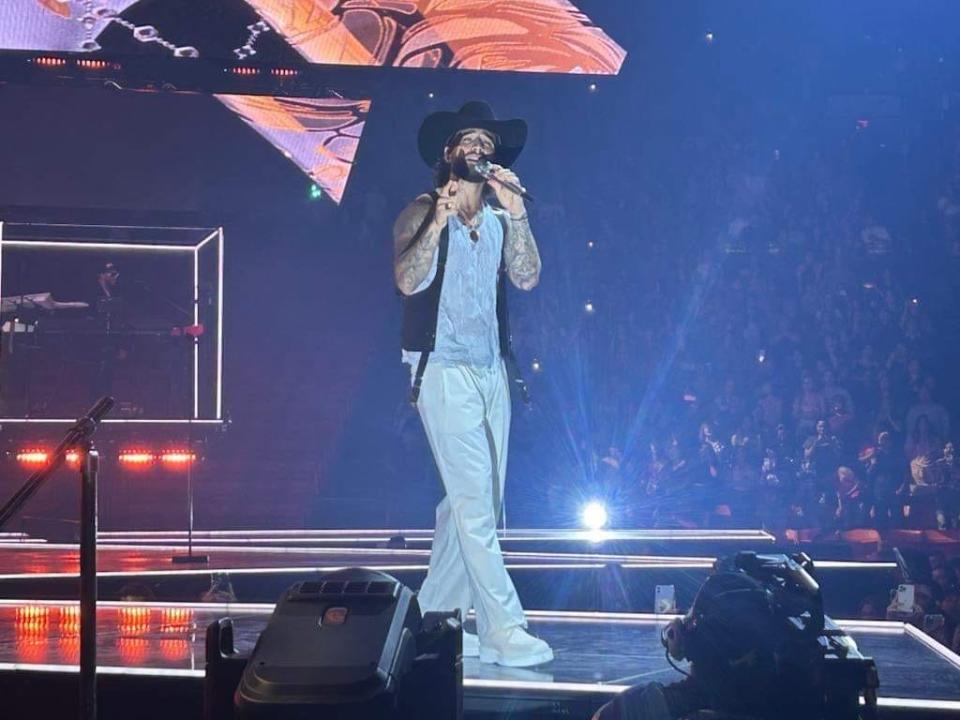 Colombian singer Maluma had the fans going wild as he performed, danced and thanked El Paso for coming out Sept. 24 at the Don Haskins Center.