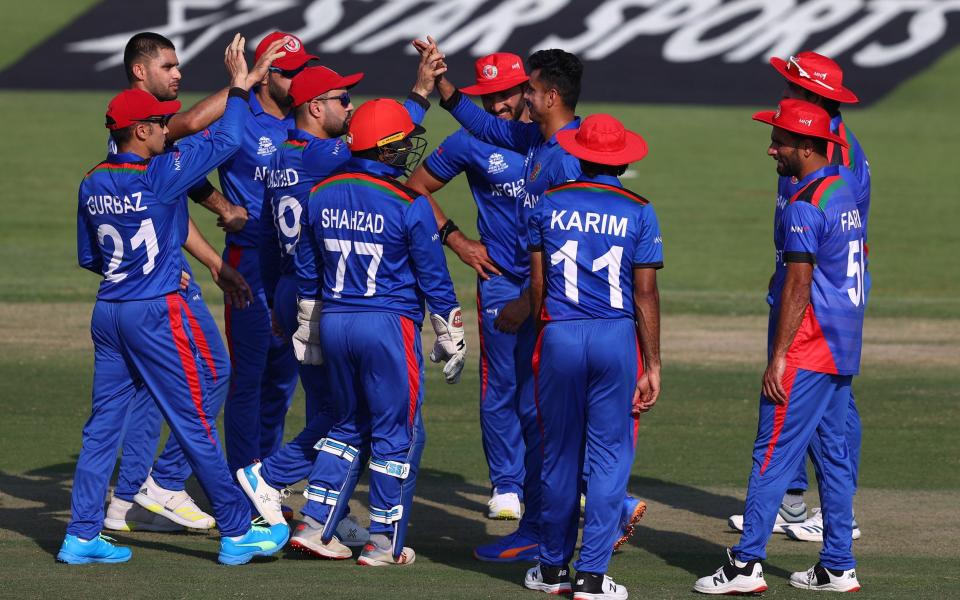 Afghanistan open their T20 World Cup campaign against Scotland - GETTY IMAGES