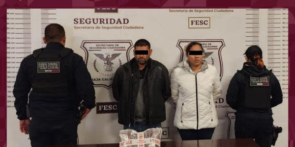FESC detiene a siete personas involucradas con actividades de narcomenudeo en Baja California 