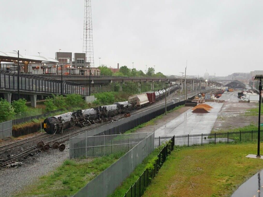 DC freight train