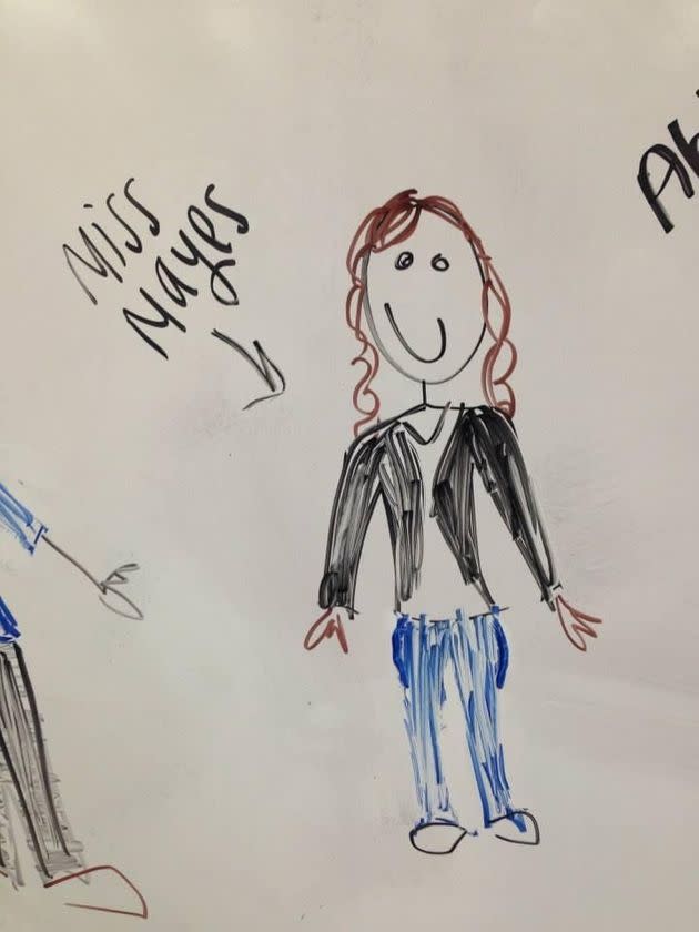 a doodle drawn by one of the author's students (Photo: Photo Courtesy Of Amanda Mayes)