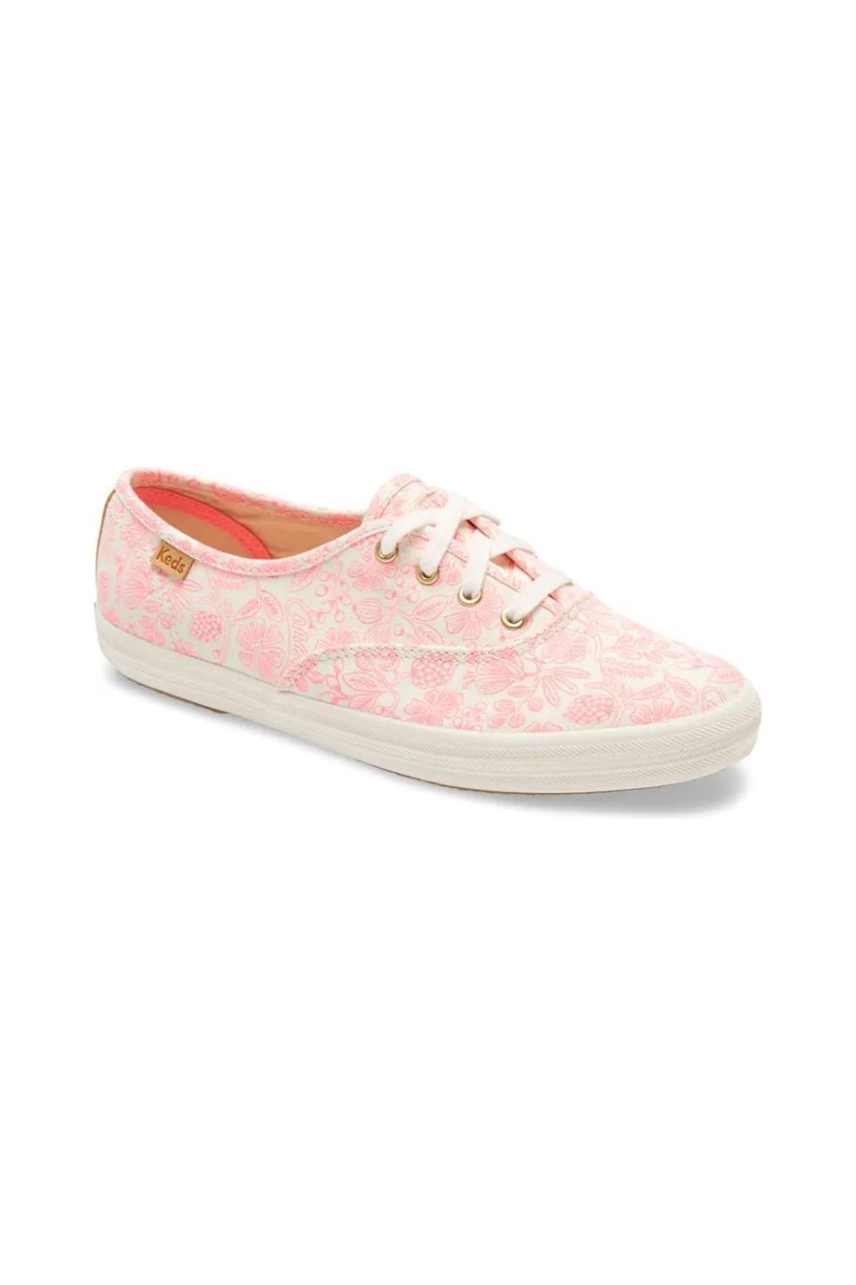 5) Keds x Rifle Paper Co. Champion Moxie Low Top Sneaker