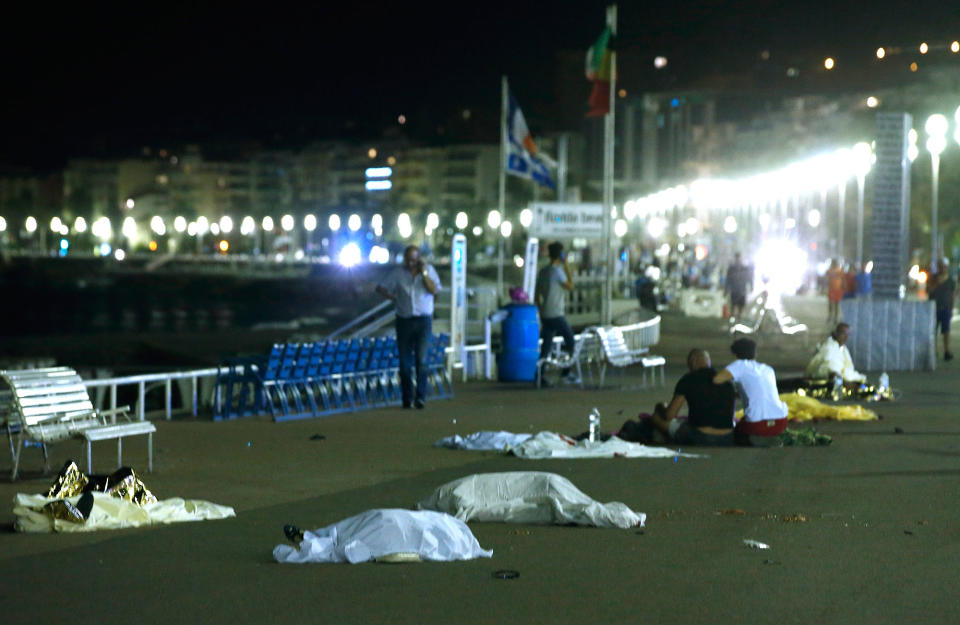 Dozens dead as truck plows into crowd during Bastille Day celebrations in Nice, France