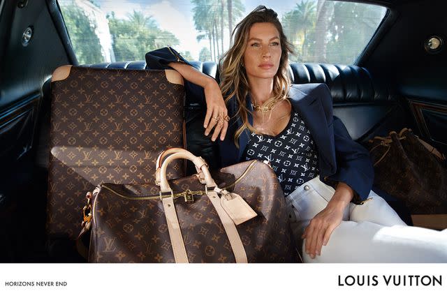 <p>Courtesy Louis Vuitton</p> Gisele Bundchen for Louis Vuitton