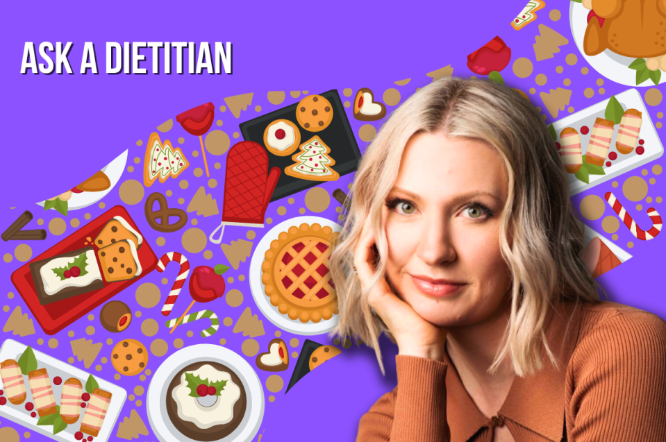 Abbey Sharp gives us the scoop on mindful holiday eating in the Ask A Dietitian series. (Canva)