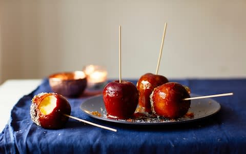 Toffee apples - Credit: Yuki Sugiura/Emily Ezekiel/Amy Bryant