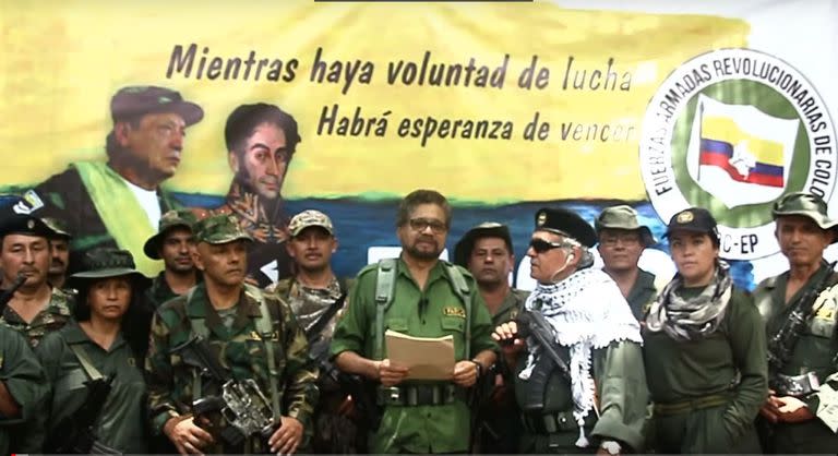 Iván Márquez y otros disidentes de las FARC anuncian la vuelta a las armas en 2019