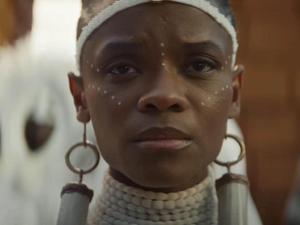 Shuri in "Black Panther: Wakanda Forever"