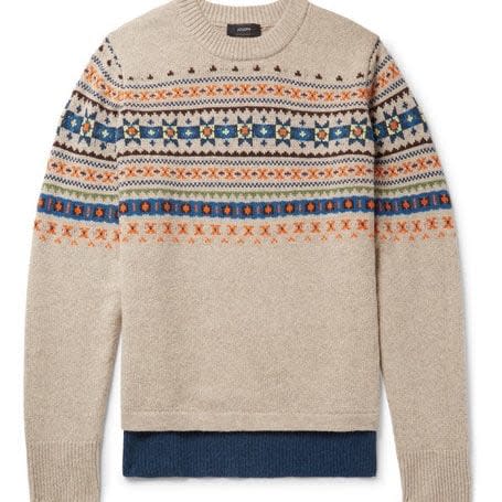 Joseph Fair Isle sweater