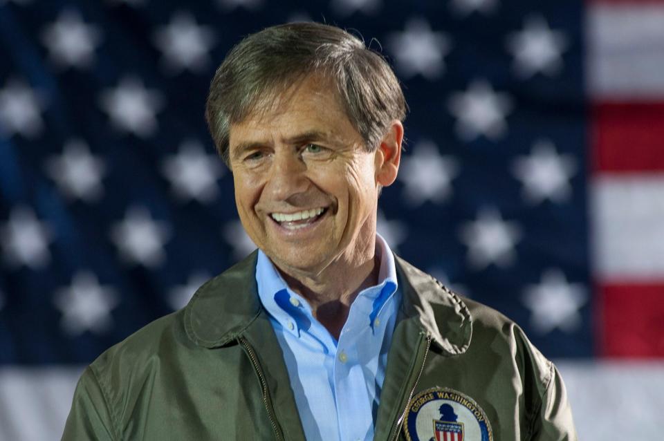 Another Democrat has joined the race to become the party’s 2020 candidate.Joe Sestak, a retired three-star Navy admiral and former two-term congressman from Pennsylvania, became the 24th person running for the Democratic top spot on Sunday.“The president is not the problem,” Sestak said in his lengthy announcement video. “He is the symptom of the problem people see in a system that is not fair and accountable to the people.”The 67-year-old says two of his biggest priorities are “putting a brake on climate change and putting an end to an illiberal world order’s injustices, from China’s control of the 5G network to Russian interference in democratic elections.”He also cites healthcare, women’s rights, and violence prevention among his campaign’s major issues. On the latter issues, he writes: “As the father of a daughter and brother of six sisters, I believe we must fight violence against women in all its forms.”In his announcement video, he explained that his late campaign start, announced just two days before the rest of the candidates hold their first debate, was due to the return of his daughter Alex’s brain cancer.“Throughout this past year, Alex again showed she is stronger than me, heroically beating the single digit odds once more,” he said of her current condition, adding that their daughter drew “on the fortitude of her mom.”Sestak last won an election in 2008, for his second term as a Pennsylvania’s seventh congressional district.In 2016, he lost the Democratic senatorial primary in Pennsylvania to Katie McGinty, who then lost the general election to Republican Pat Toomey. He blames this defeat on “Democratic leadership” rejecting his campaign style.In 2010, Sestak himself lost to Toomey, in that year’s senate race.