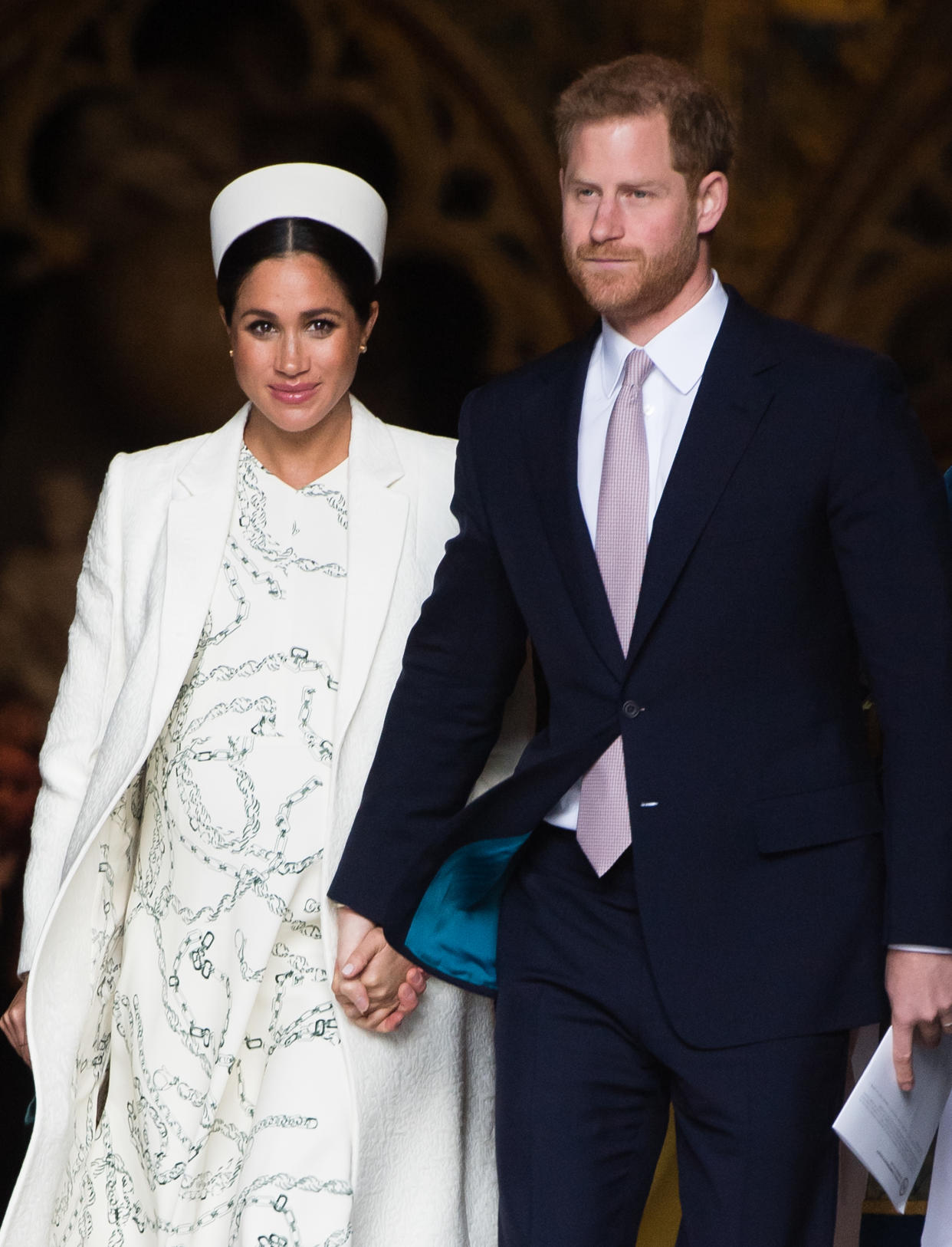 Prince Harry and Meghan Markle are under fire for their birthday comment to Prince Louis. Photo: Getty Images