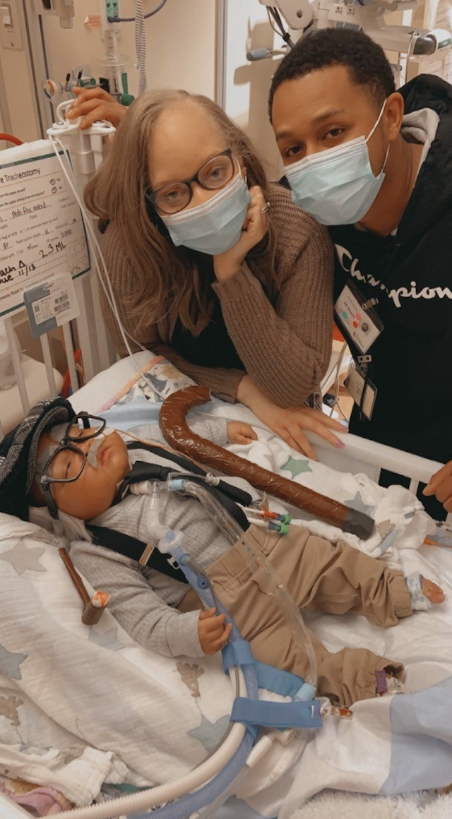 Amir Keys, now 2 years old, spent a total of 636 days in the neonatal intensive care unit at Cincinnati Children's Hospital. He was born prematurely in November 2020.