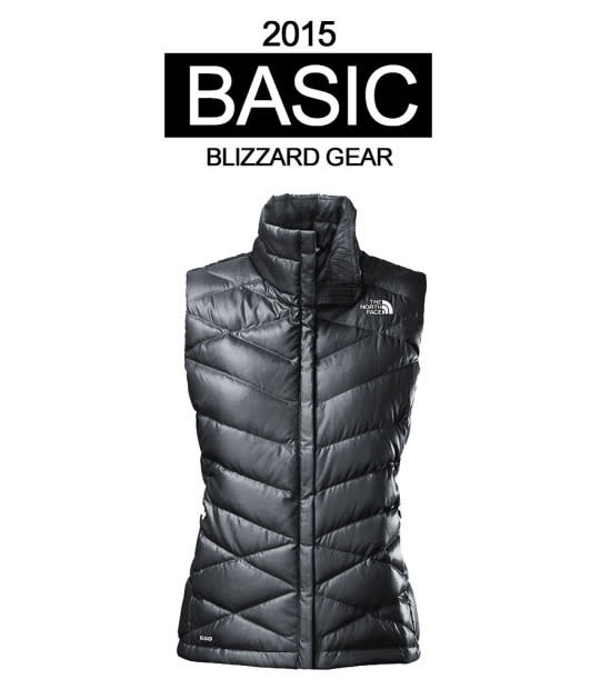 Blizzard Gear Then: The North Face Vest