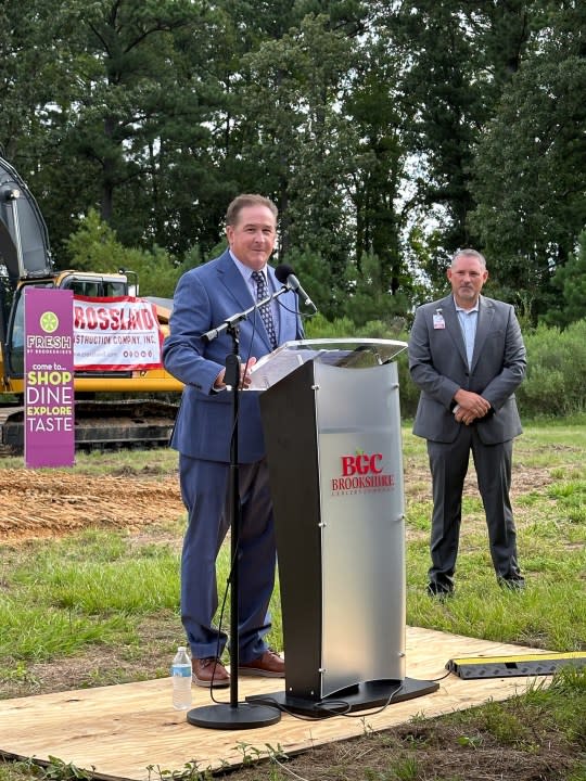 Photos of the groundbreaking for the new FRESH, courtesy of the Longview Economic Development Corp