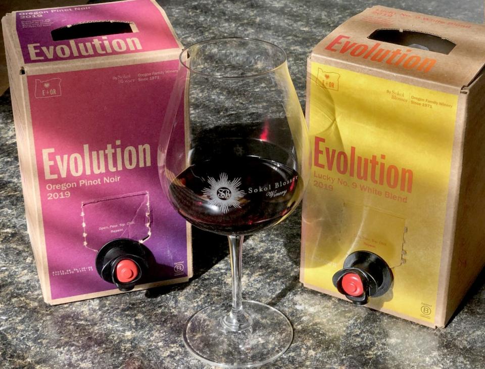 Boxed wine can really set the mood for a situationship meetup.