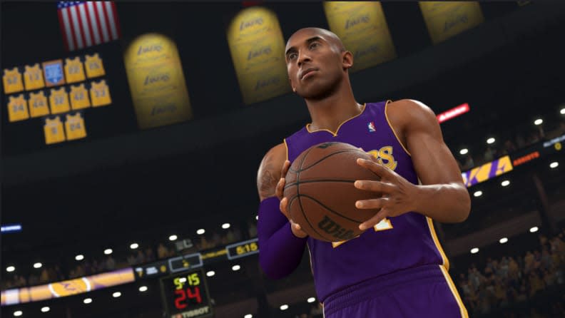 A screenshot from the "NBA 2K24" video game.