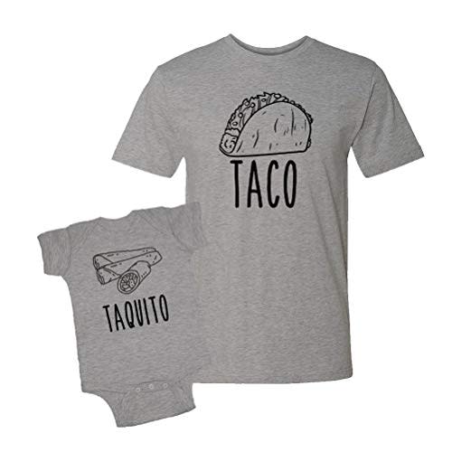 Mashed Clothing Taco & Taquito Matching Shirt Set (Amazon / Amazon)