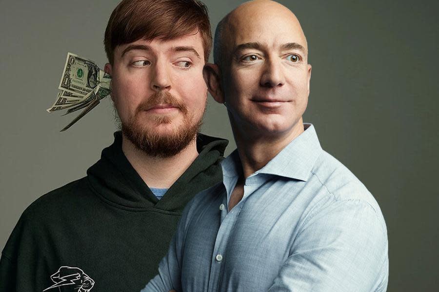 MrBeast le pidió $1 MMDD a Jeff Bezos y así respondió el magnate de Amazon