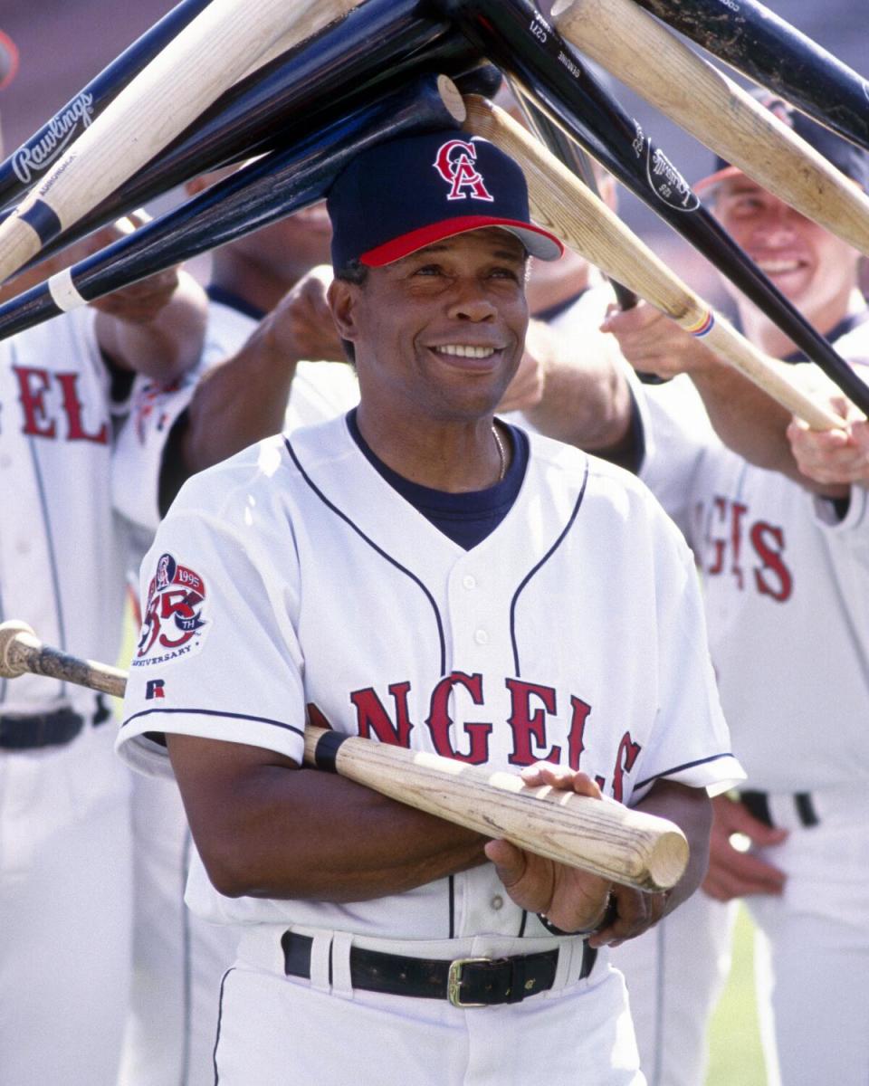 El entrenador de bateo de los Angels,