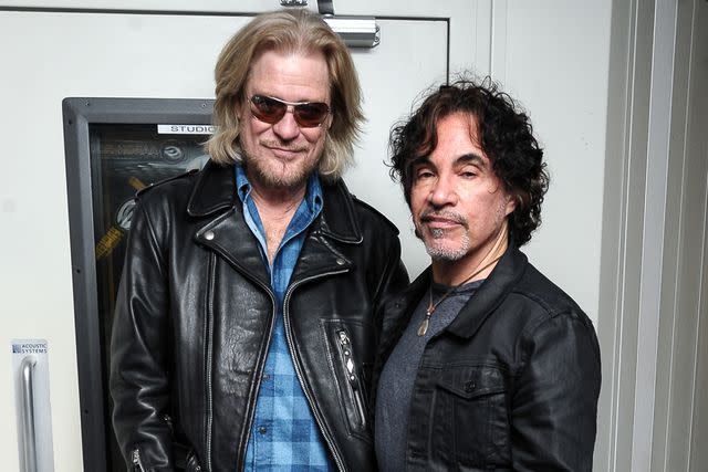 <p>Rommel Demano/Getty Images</p> Daryl Hall and John Oates of Hall & Oates