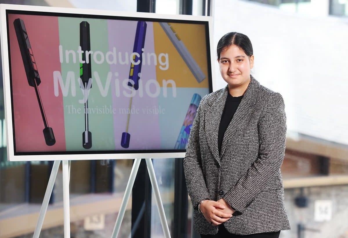 Ramneek Kaur Ahluwalia from team MyVision (Joe Pepler/PinPep)