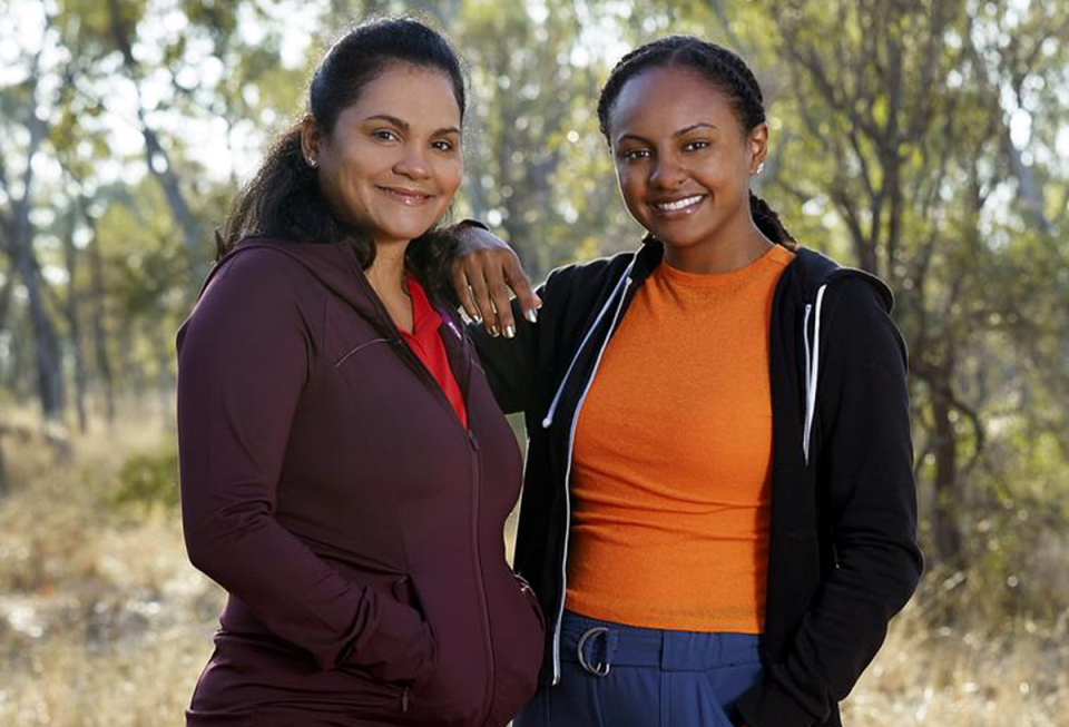 Australian Survivor's Sandra Diaz-Twine and Nina Twine.