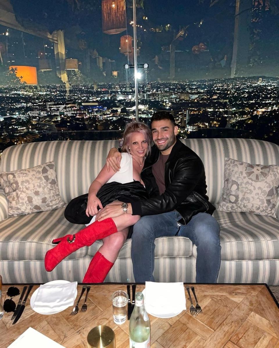 Britney Spears, Sam Asghari 